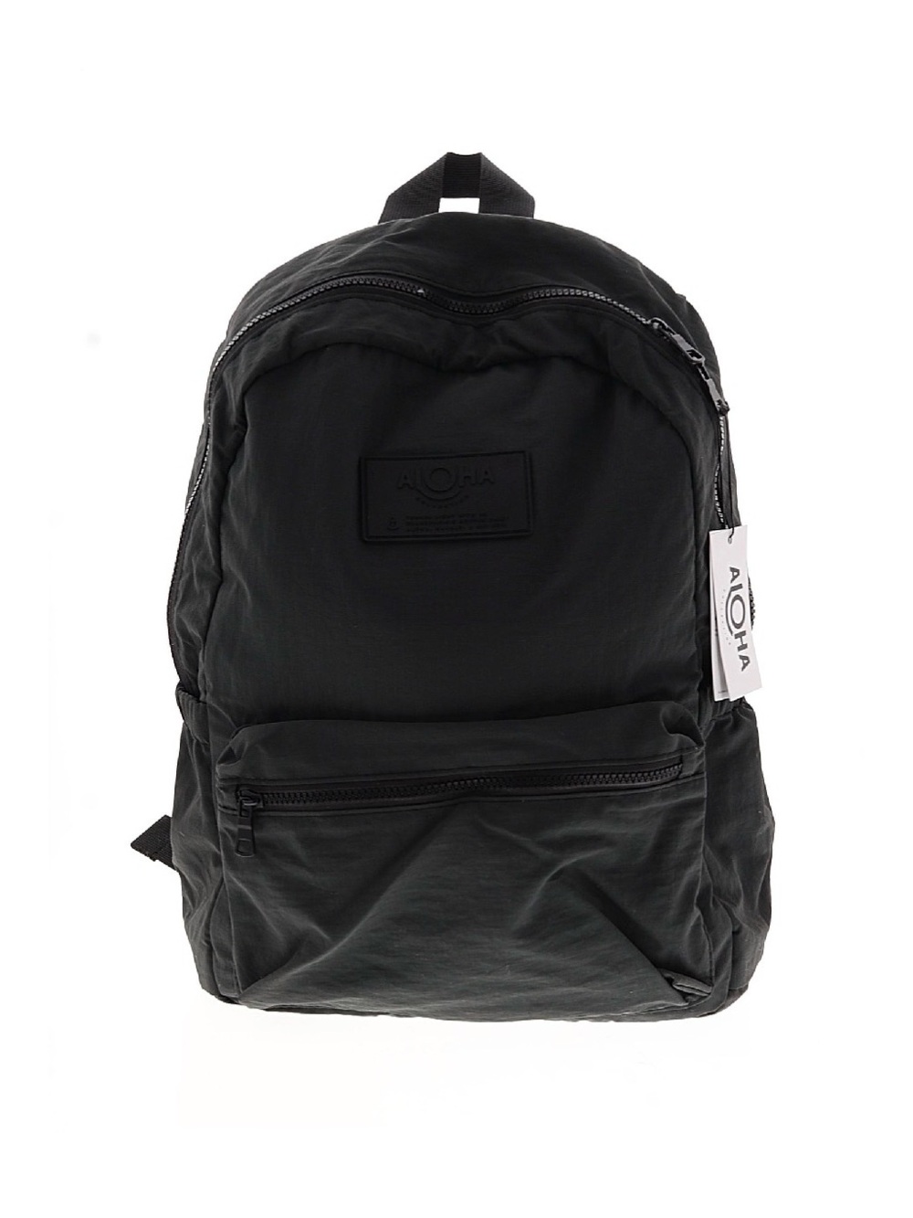 ALOHA Collection Hana Hou Travel Light Backpack Black Everyday Backpack